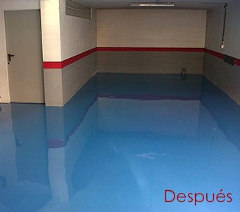 Servicios de pintura de garajes en Madrid y Segovia
