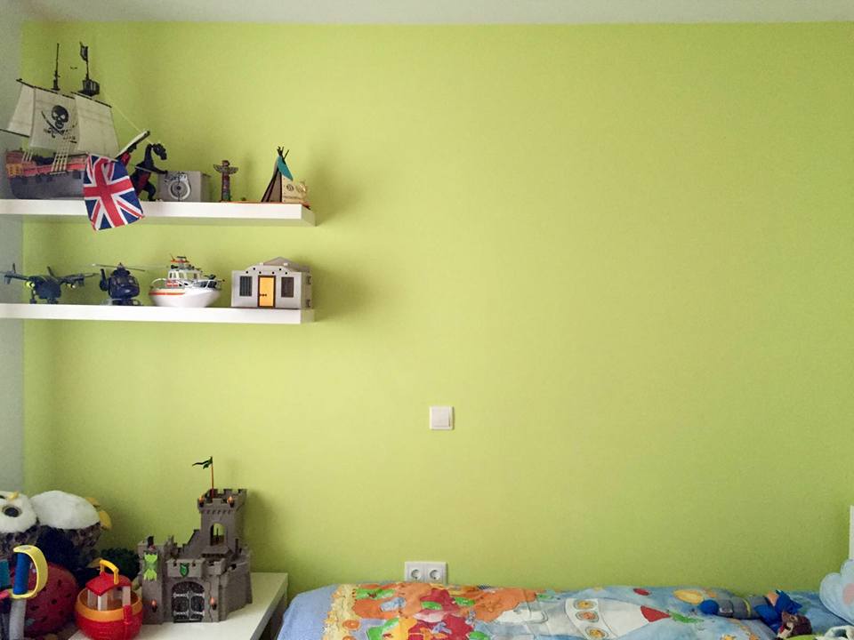 Habitación infantil, decoración y pintura de habitación en Segovia