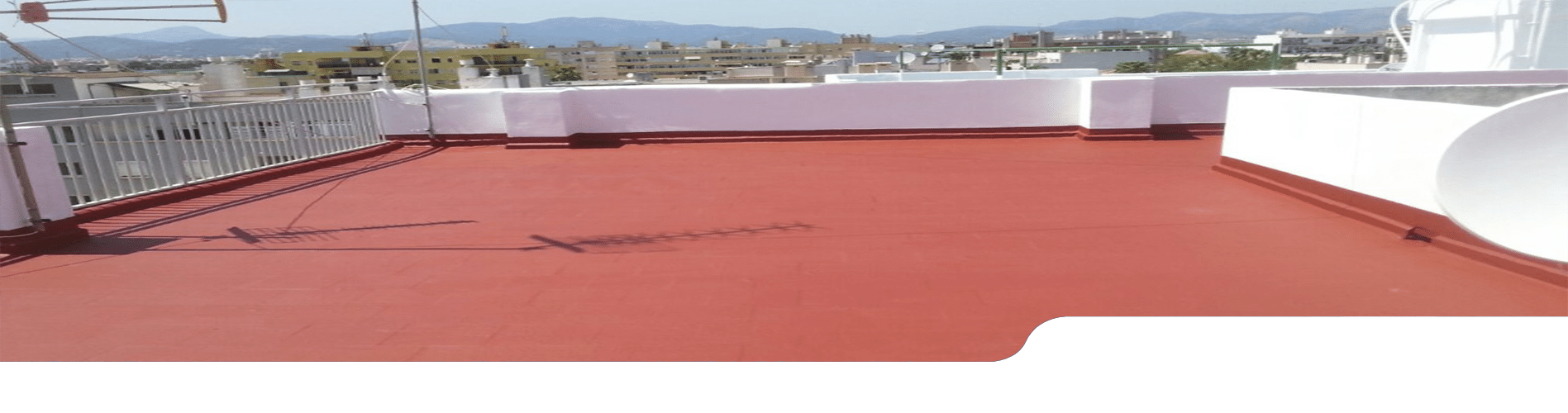 Impermeabilizaciones de terrazas en Madrid. Servicios de pintura e impermeabilización de terrazas.