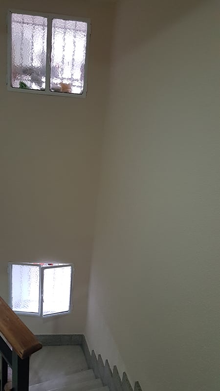 Pintura en el relleno. Pintura en hueco de la escalera. Pintura en comunidades de vecinos.