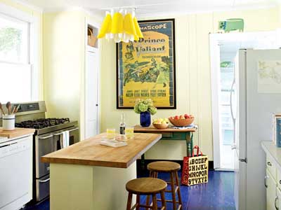 9 Cocina en tonos crema