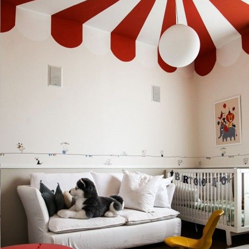 Ideas para techos de habitaciones infantiles