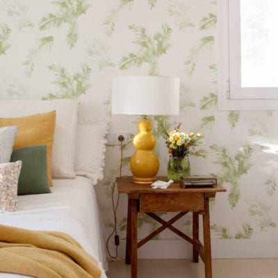 Novadecora ideas renovar hogar papel pintado dormitorio