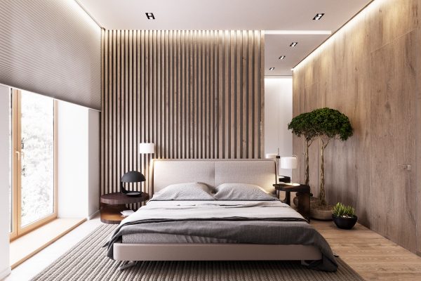 modernizar dormitorio cabecero listones de madera novadecora 