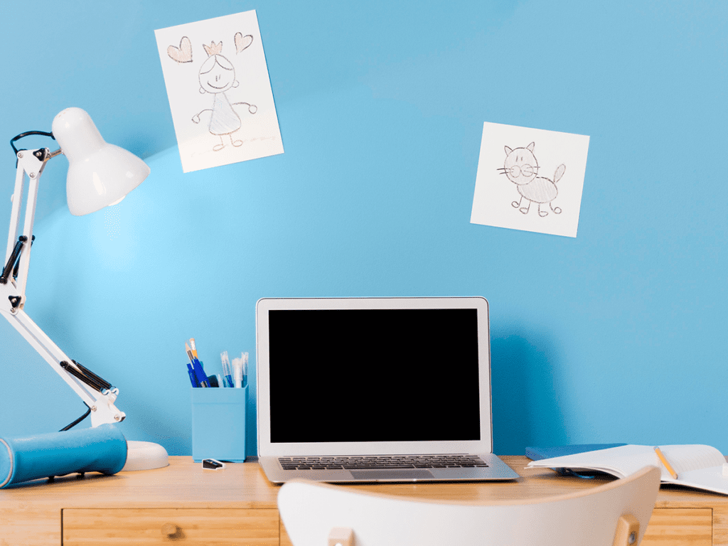 color azul para pintar una habitación juvenil NovaDecora